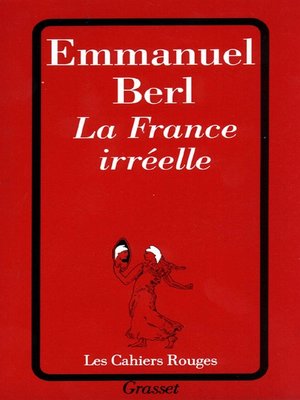 cover image of La France irréelle